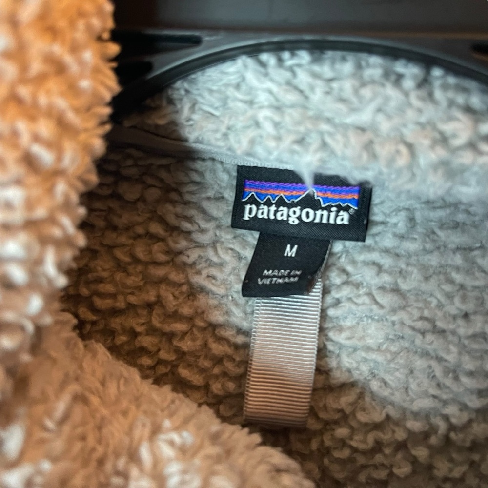 Patagonia Jacket Womens Medium Gray Fleece  Outdoor Hiking Recycled Polyester - Picture 4 of 6